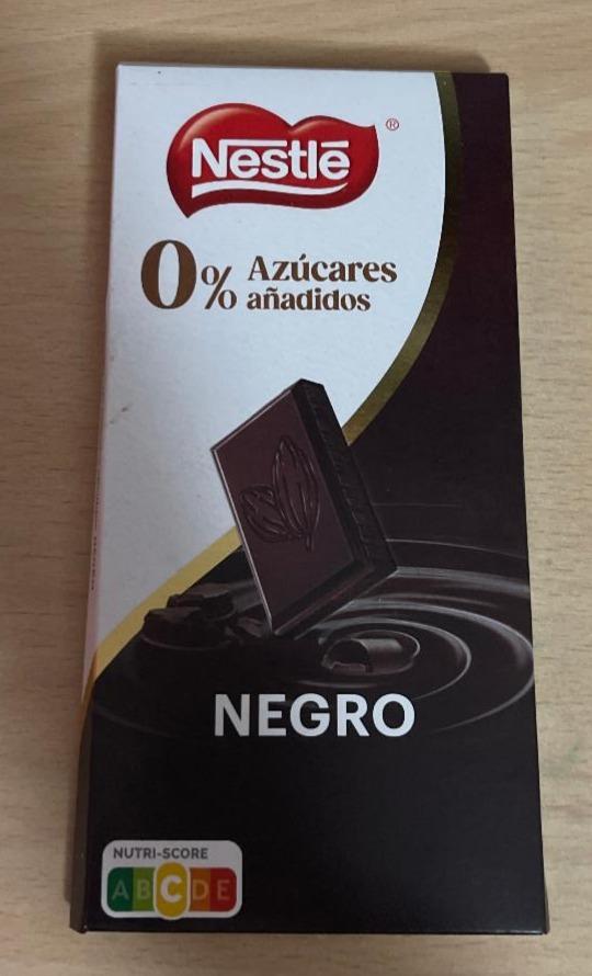 Фото - Шоколад чорний без цукру Negro 0% Azúcares Nestlé