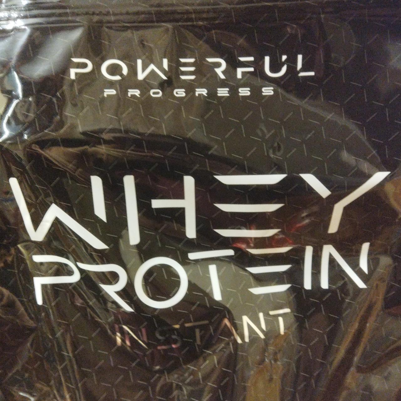 Фото - Протеїн Whey Protein Instant сироватковий шоколадний Powerful Progress
