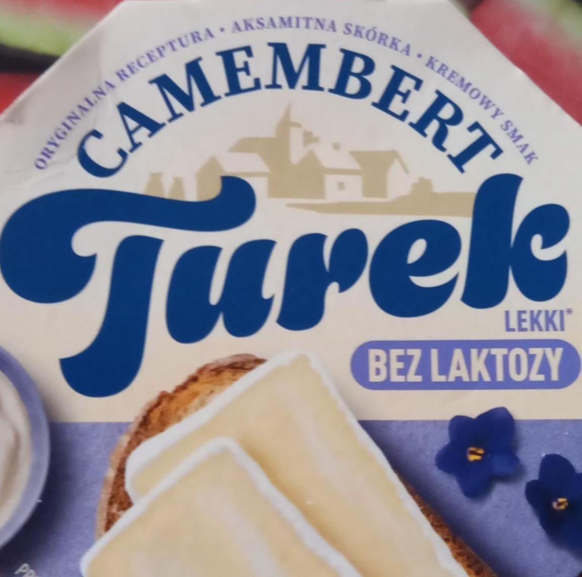 Фото - Сир м'який легкий безлактозний з пліснявою Camembert Turek