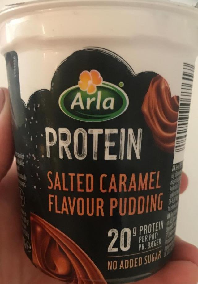 Фото - Protein salted caramel BCAA pudding Arla