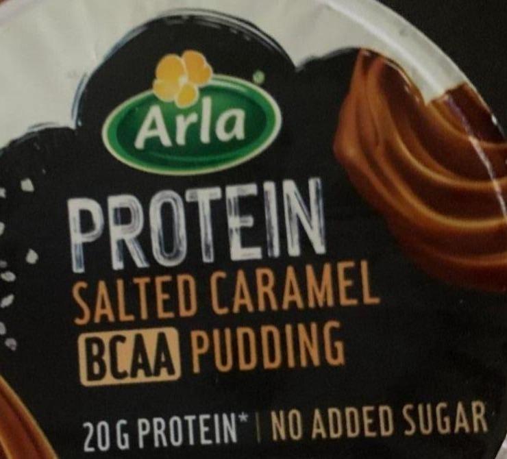Фото - Protein salted caramel BCAA pudding Arla