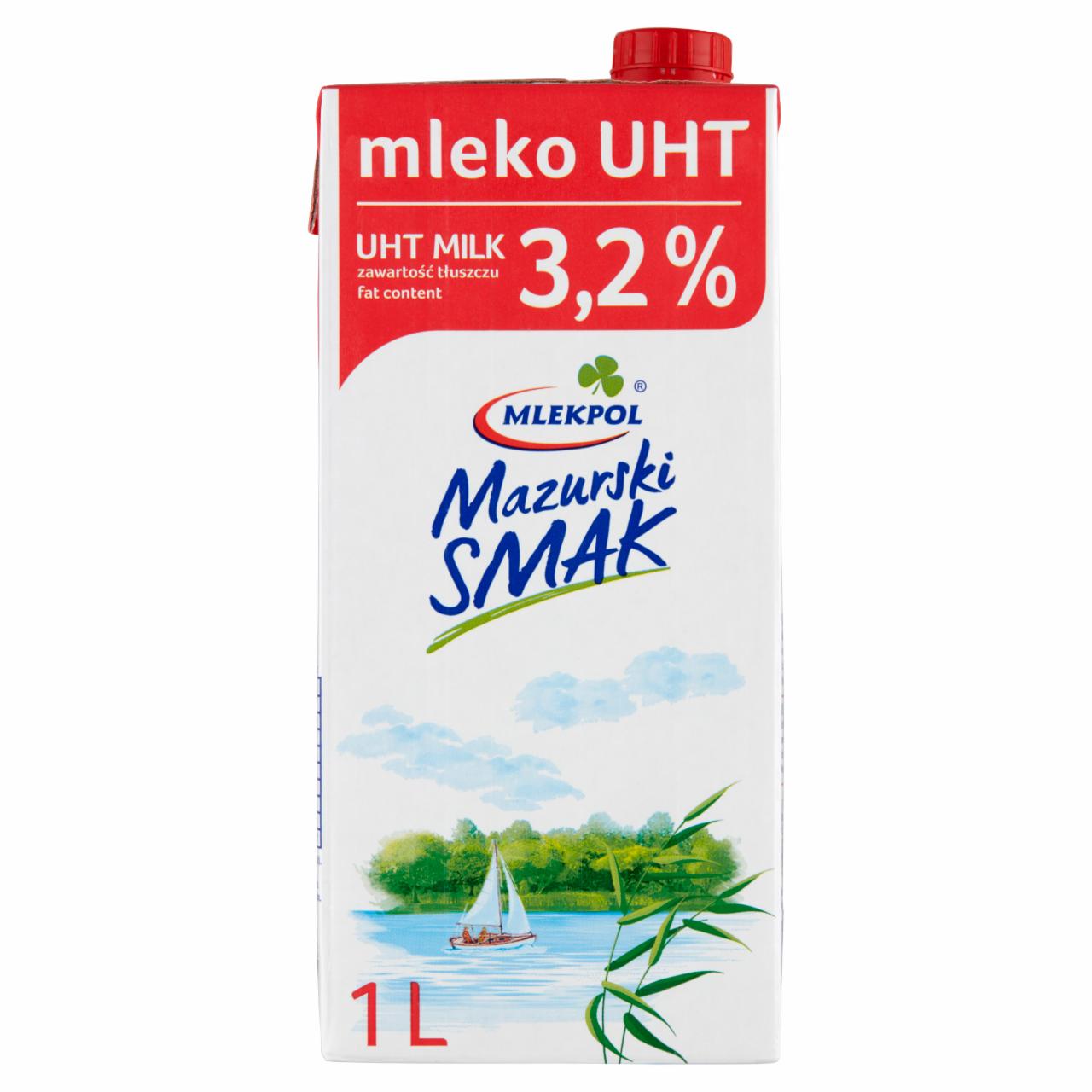 Фото - Молоко 3.2% Mazurski Smak Mlekpol