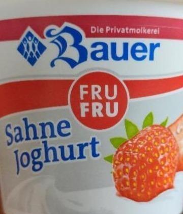 Фото - Йогурт зі смаком полуниці Bauer