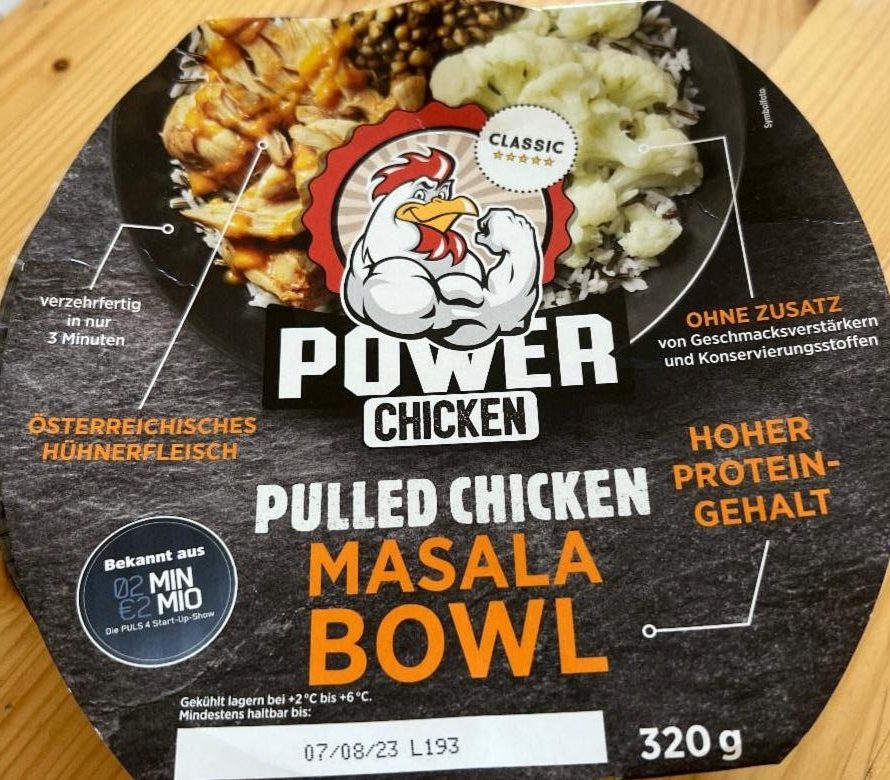 Фото - Pulled chicken Masala Bowl Power Chicken