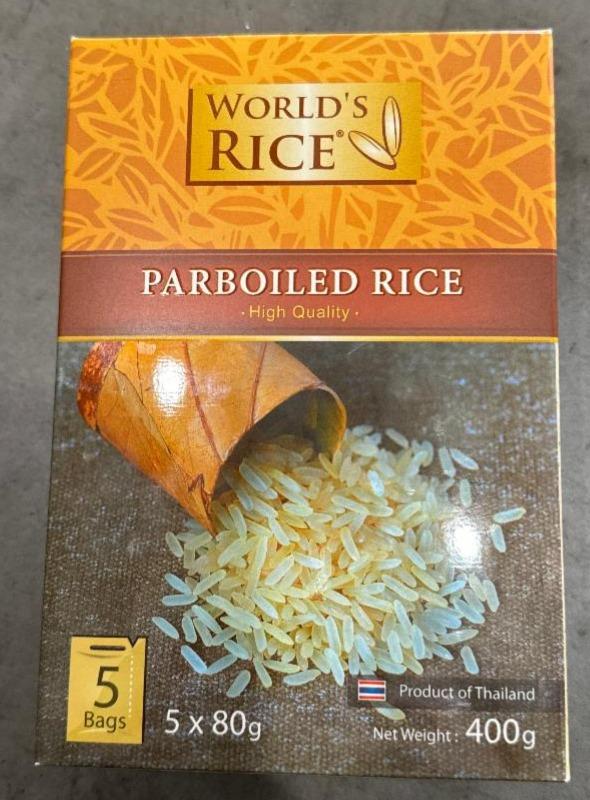 Фото - Рис Парбоілд в пакетиках World's Rice
