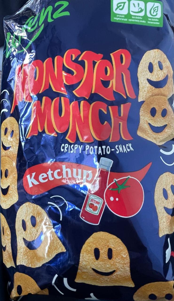 Фото - Monster Munch Ketchup Potato Snacks Lorenz