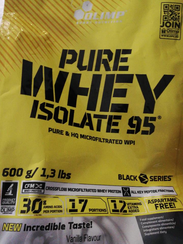 Фото - Протеїн Pure Whey Isolate Olimp Nutrition