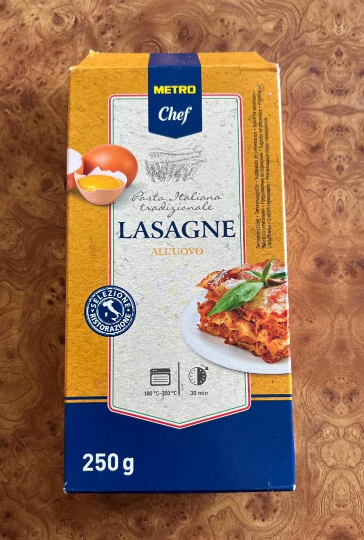 Фото - Паста яєчна лазанья Lasagne Pasta All'uovo Metro Chef