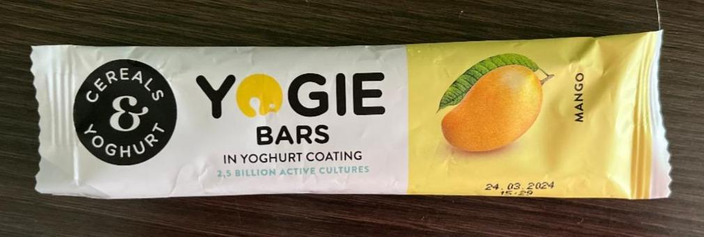 Фото - Yogie Bars in yoghurt coating Mango