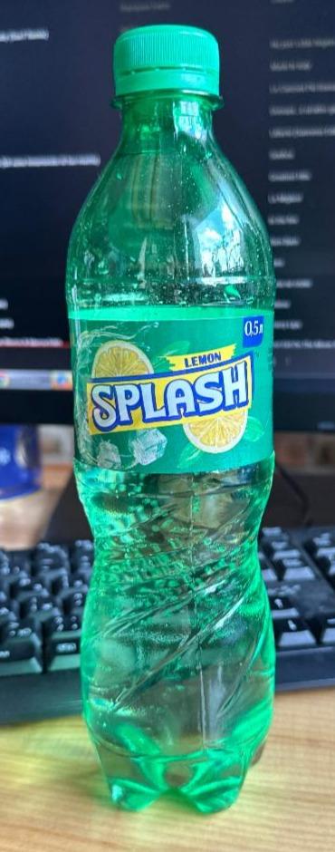 Фото - Напій безалкогольний сильногазований на ароматизаторах зі смаком лимону Lemon Splash