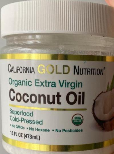 Фото - Кокосова олія California Gold Nutrition
