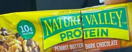 Фото - Protein Peanut Butter Dark Chocolate Chewy Bar Natural Valley