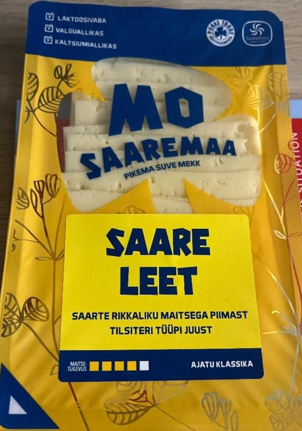 Фото - Сир напівтвердий Saare Leet Тильзитер без лактози Mo Saaremaa
