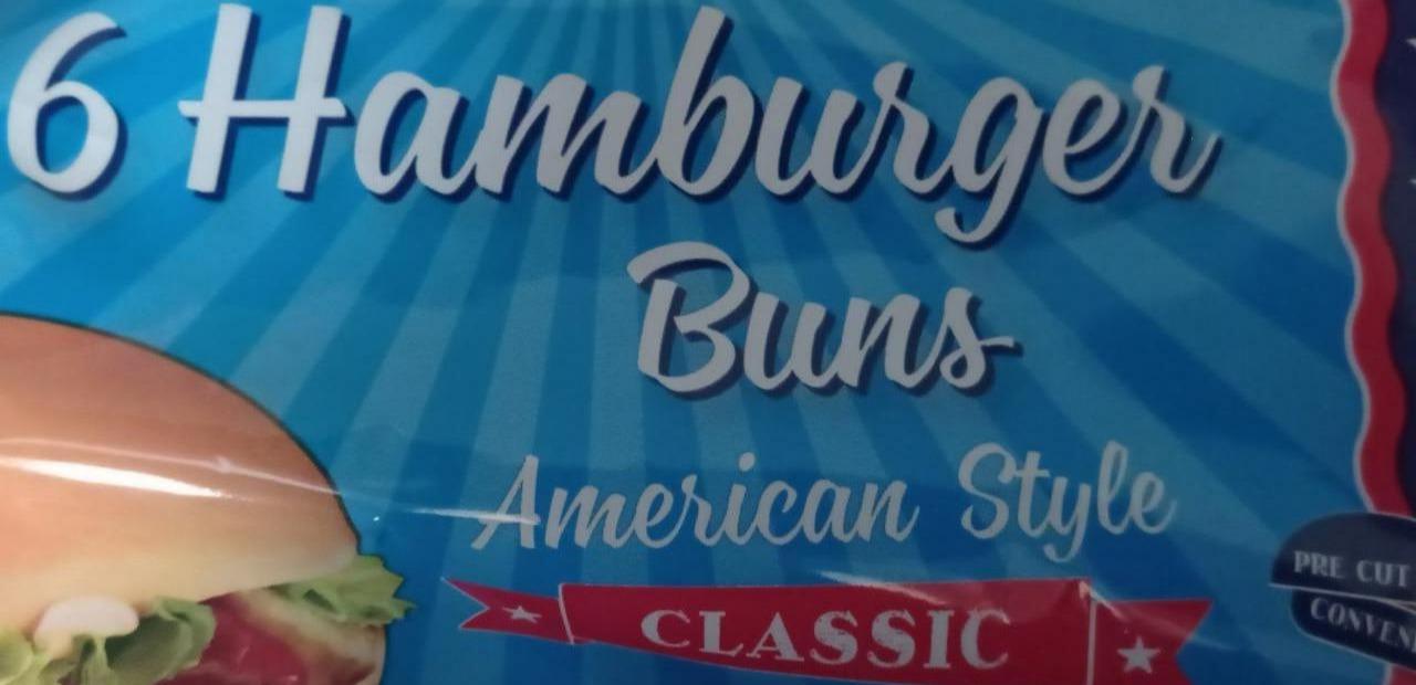 Фото - 6 Hamburger Buns American Style Tastino Classic