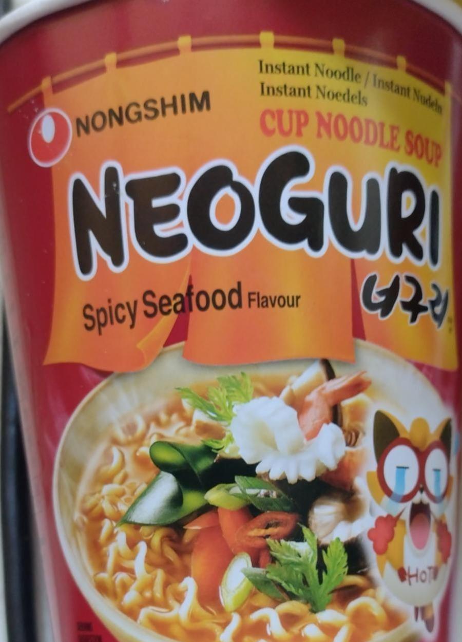 Фото - Локшина швидкого приготування Neoguri з морепродуктами Nongshim