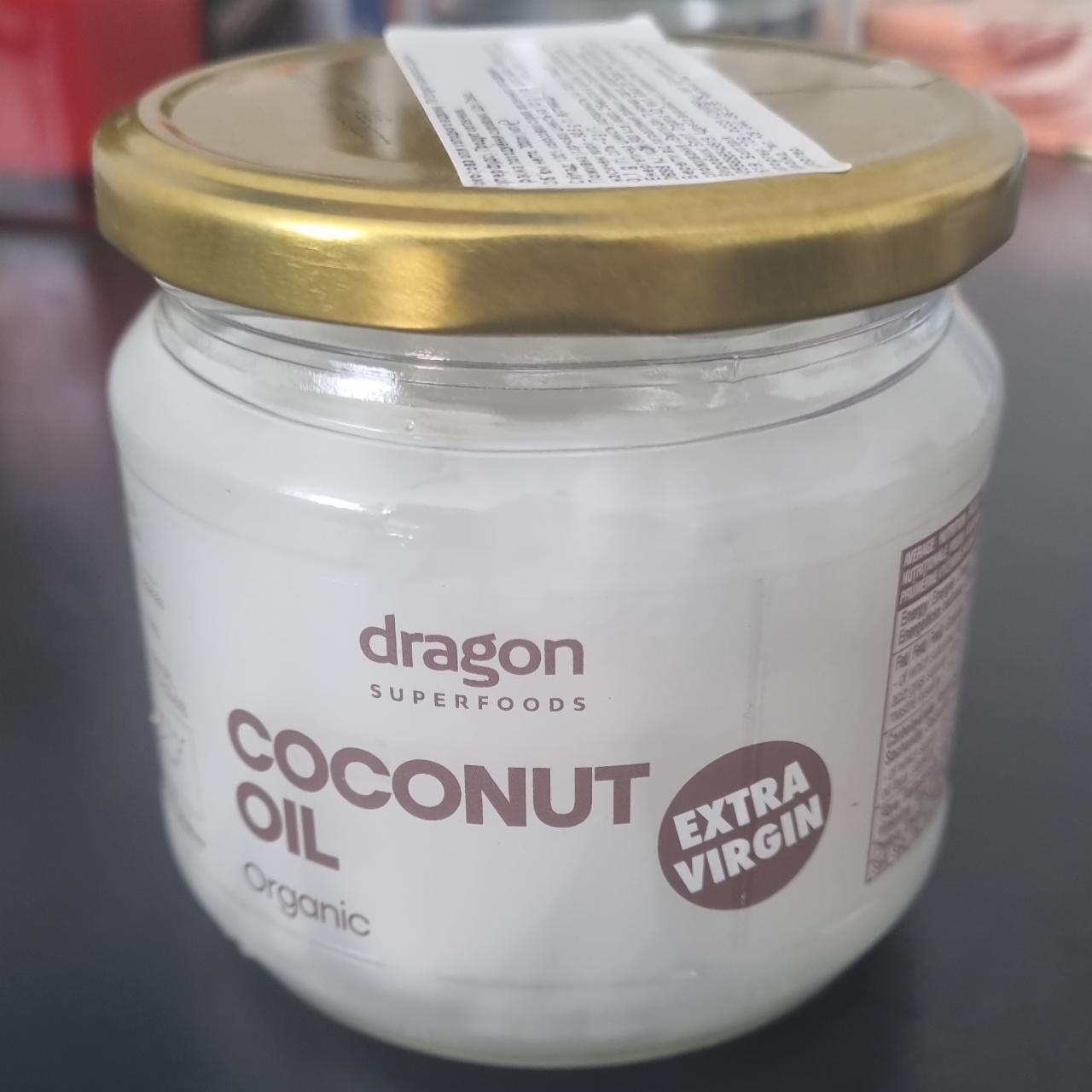 Фото - Олія кокосова Coconut Oil Organic Dragon Superfoods