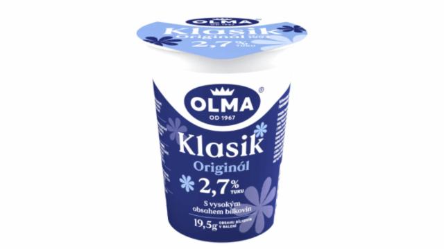 Фото - Йогурт Klassic білий 2,7% холодний Olma