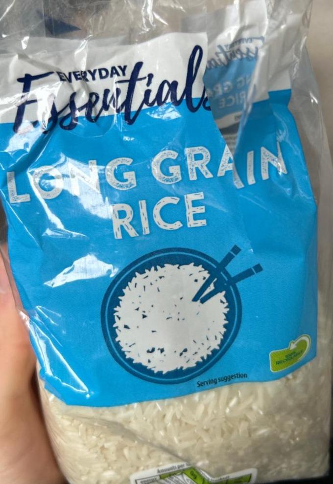 Фото - Рис довгозернистий Long Grain Rice Essentials Aldi
