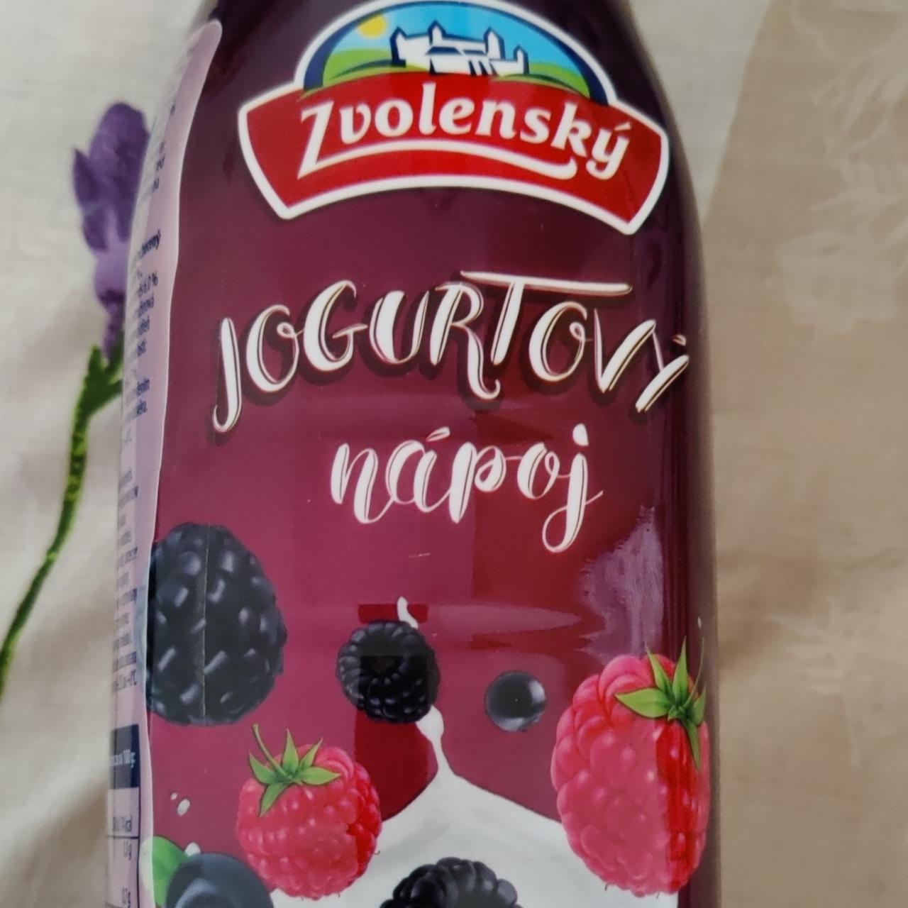 Фото - Напій йогуртовий зі смаком лісових ягід Lesne Ovocie Zvolensky