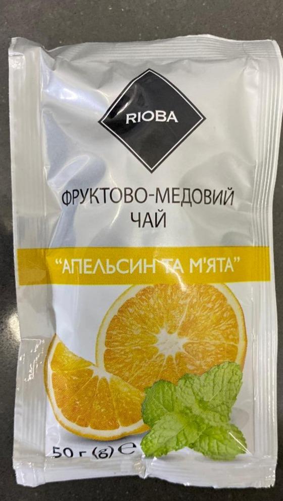 Фото - Фруктово-медовий чай Апельсин та м'ята Rioba