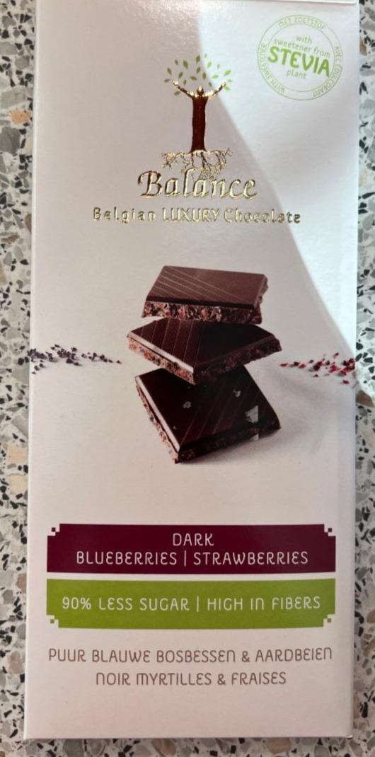 Фото - Dark blueberries strawberries 90% less sugar Balance
