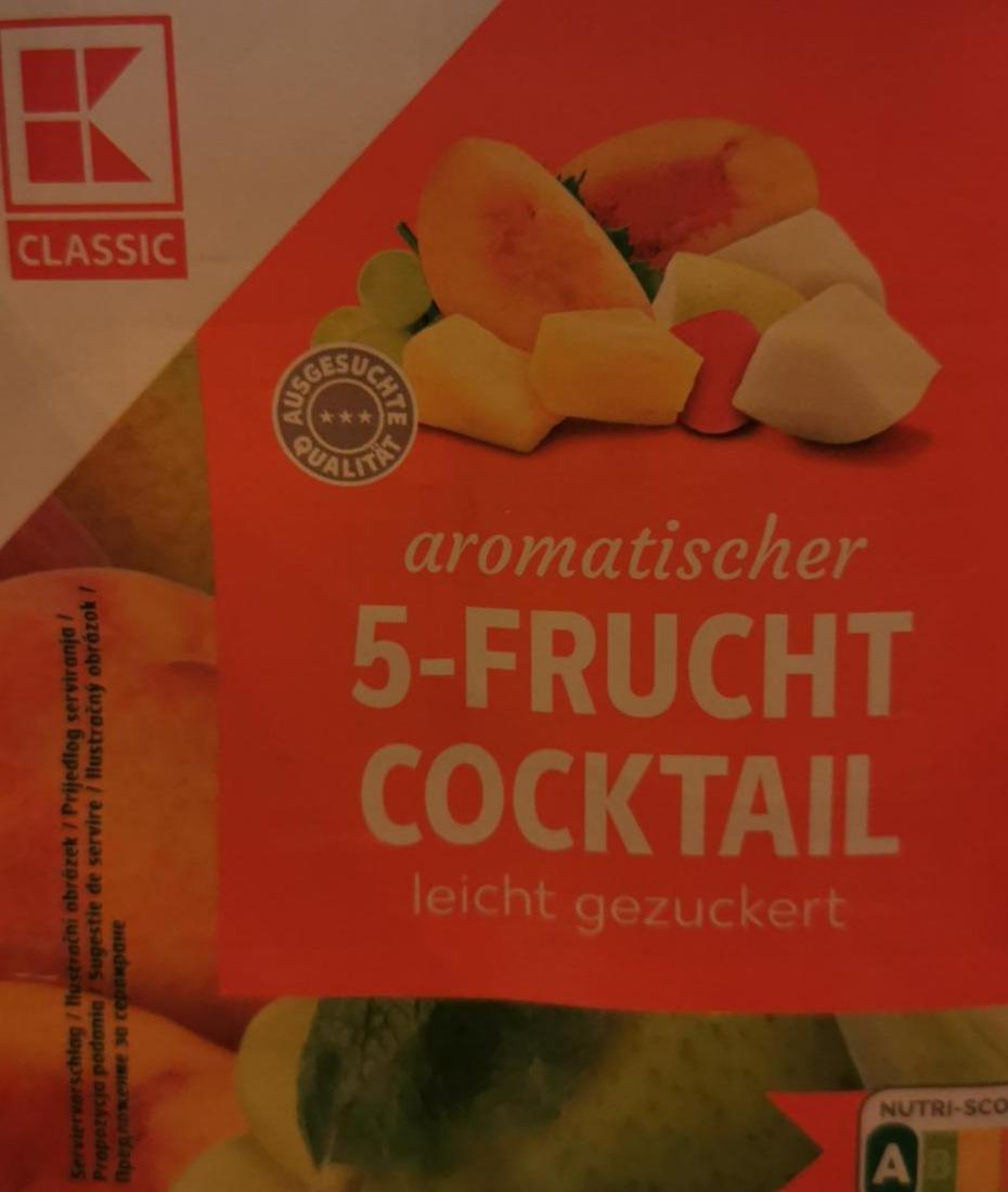 Фото - Фруктовий коктейль 5-Frucht злегка підсолоджений K-Classic