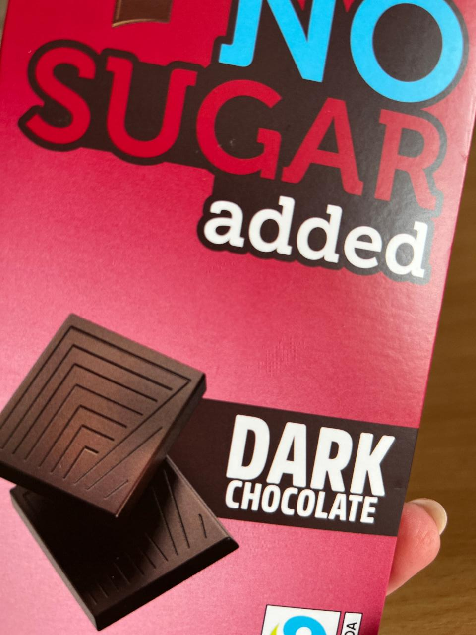 Фото - Шоколад чорний без цукру No Sugar Dark Chocolate Fin Carré