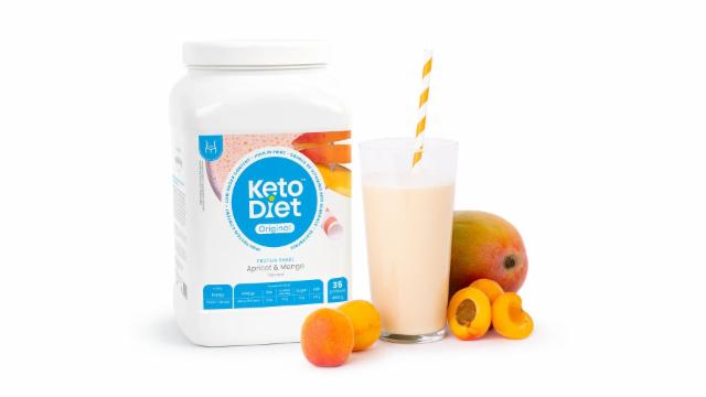 Фото - Протеїновий напій зі смаком абрикоса та манго KetoDiet