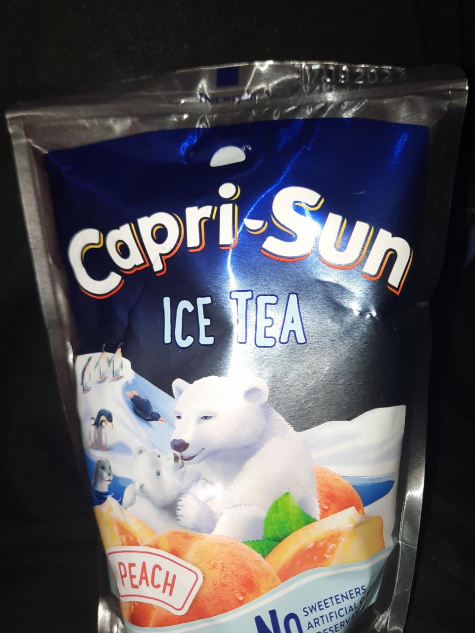 Фото - Чай холодний в пакеті Персик Ice Tea Capri-Sun