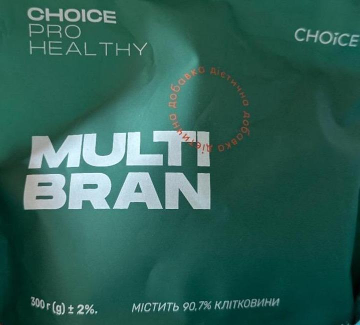 Фото - Дієтична добавка Multi bran Pro Healthy Choice