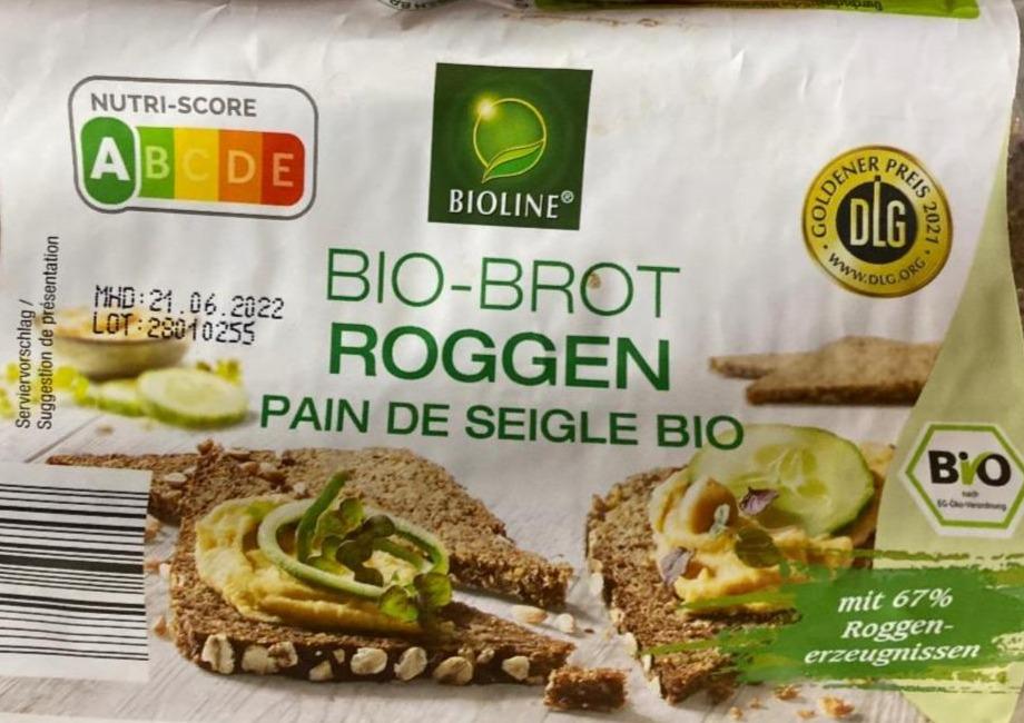 Фото - Органічний житній хліб Roggen Bioline