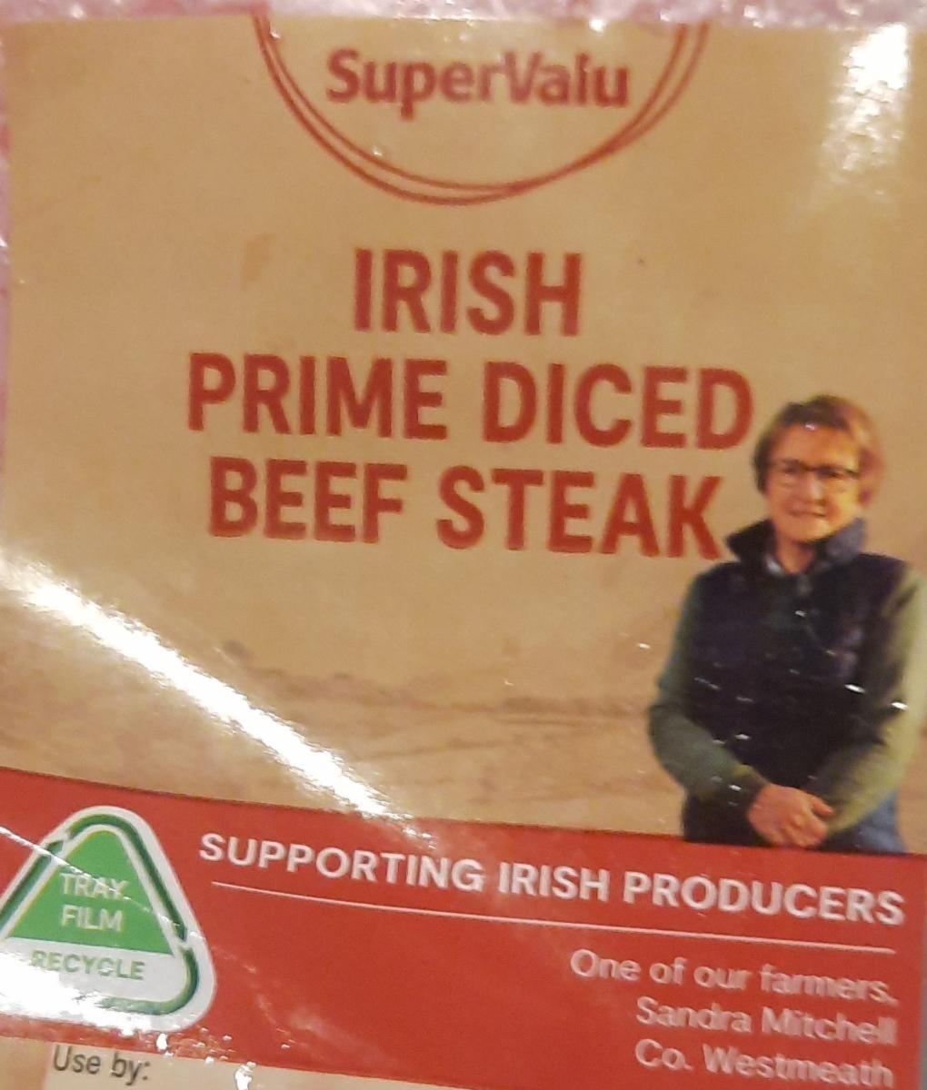Фото - Irish prime diced Beef Steak SuperValu