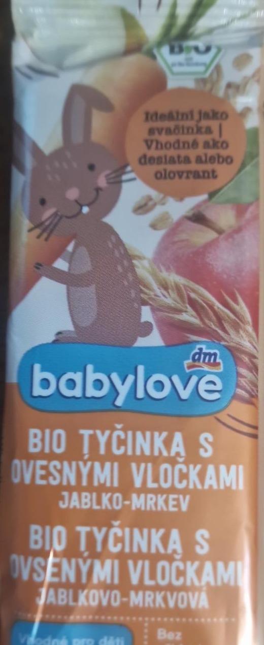 Фото - Bio jablkovo-mrkvová tyčinka s ovsenými vločkami babylove