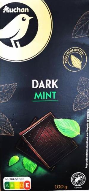 Фото - Темний шоколад м'ятний dark mint Ашан Auchan