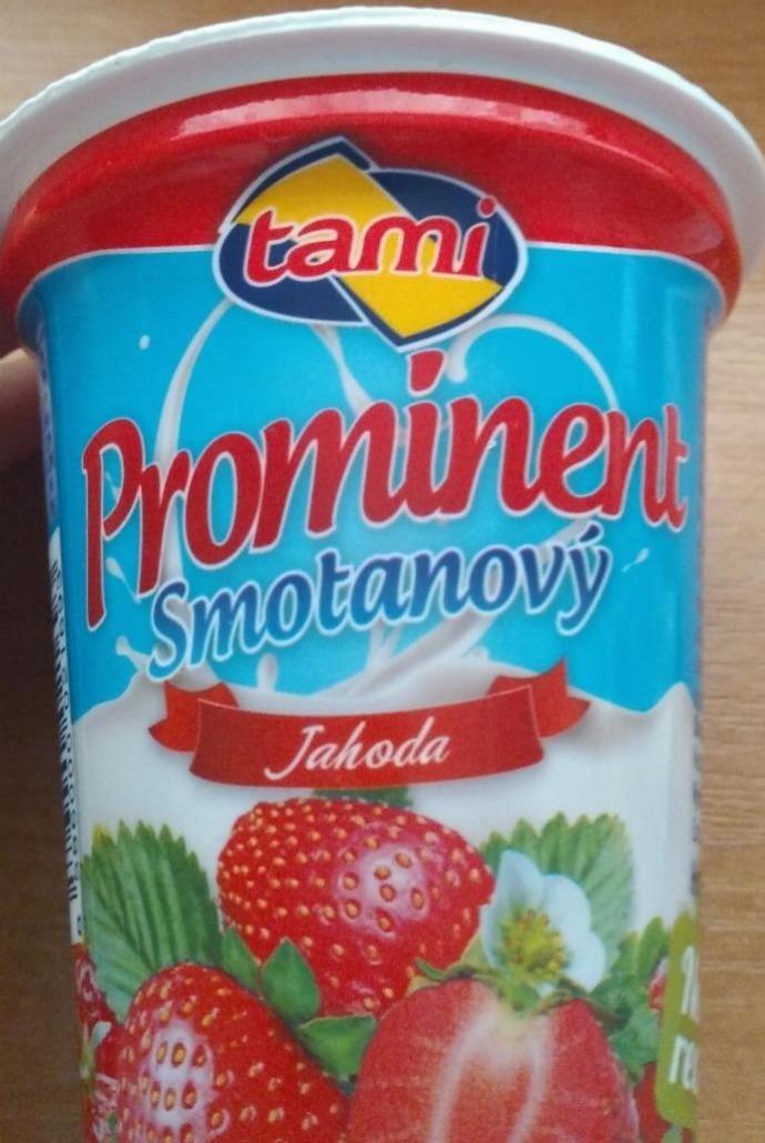 Фото - Prominet smotanový jogurt jahoda Tami