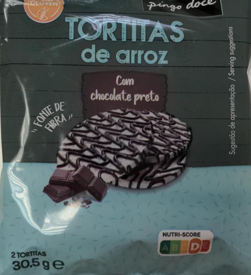 Фото - Рисові млинці з темним шоколадом Pingo Doce