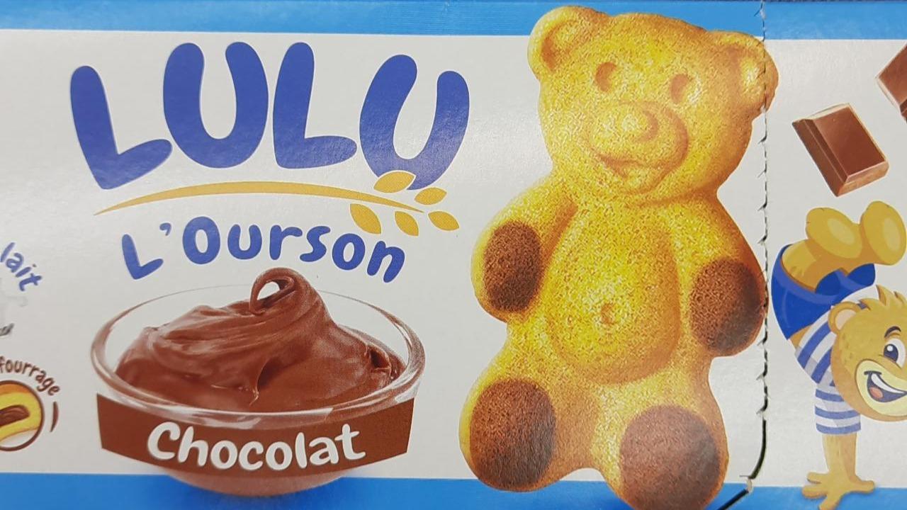 Фото - Бісквіт з шоколадною начинкою L'oursons Lulu