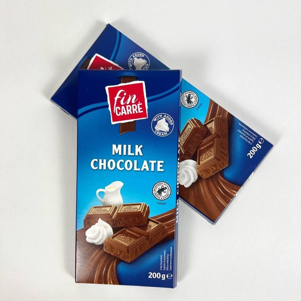Фото - Шоколад молочний Milk Chocolate Fin Carre