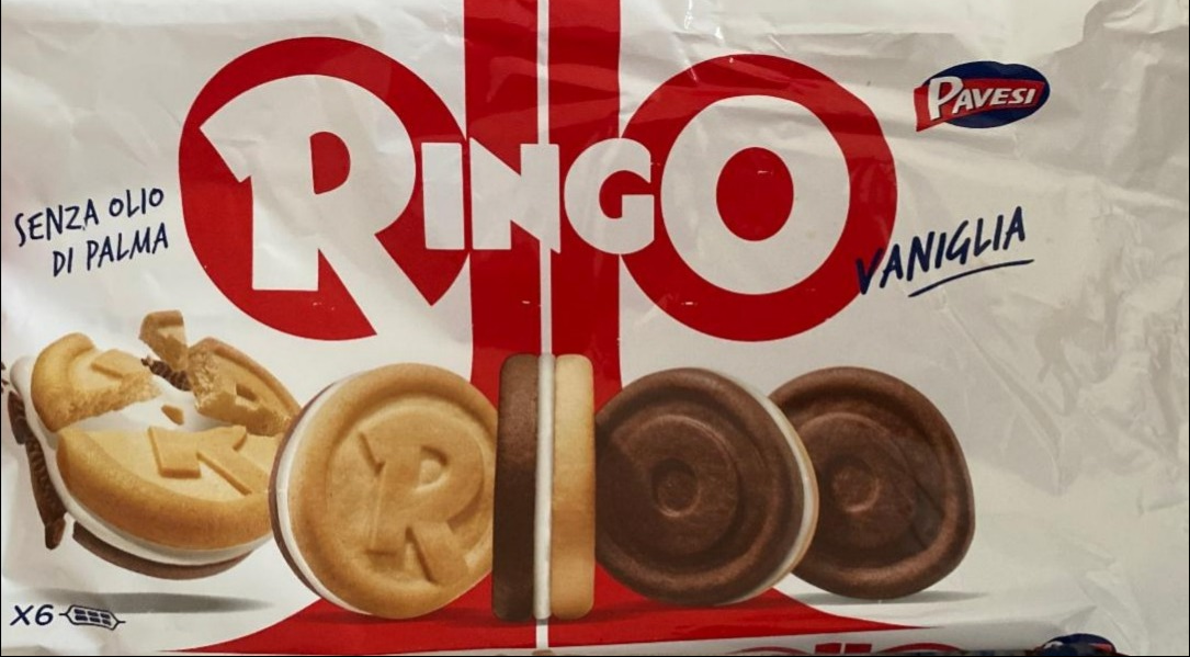 Фото - Печиво з ванільним кремом Ringo Pavesi