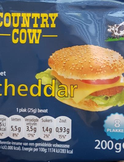 Фото - cheddar Country cow