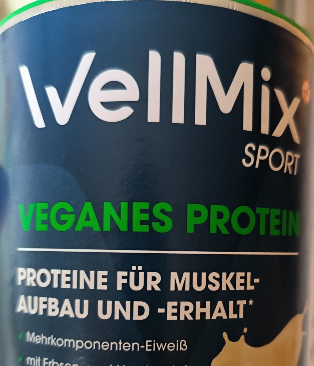 Фото - Vanille Vegan protein WellMix Sport