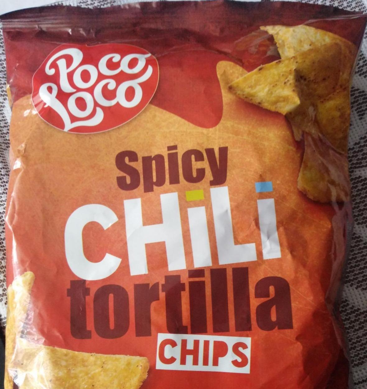 Фото - Spicy chili tortilla chips Poco Loco
