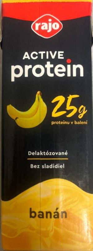 Фото - Active protein 25g Delaktózované banán Rajo
