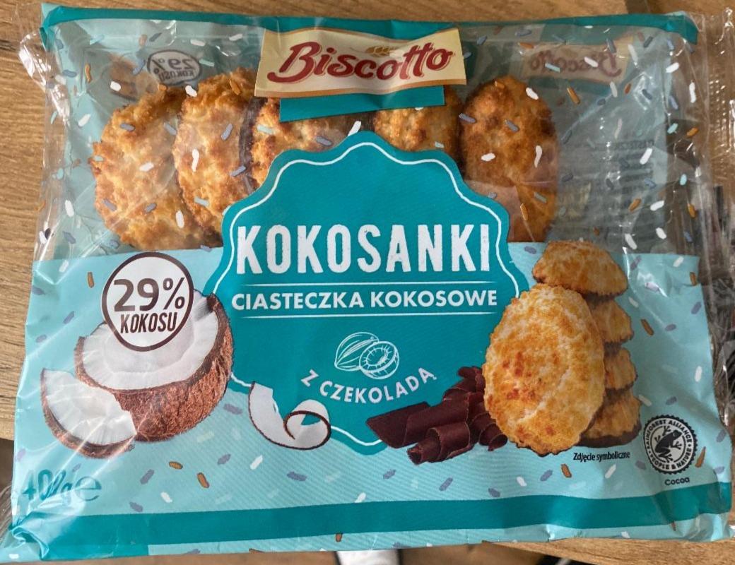Фото - Печиво кокосове з шоколадом Biscotto