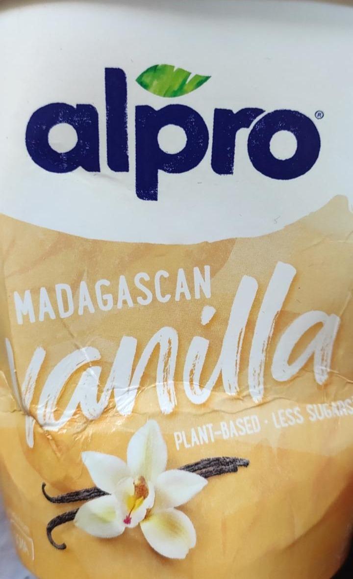Фото - Морозиво на рослинно-соєвій основі з ванільним смаком Alpro