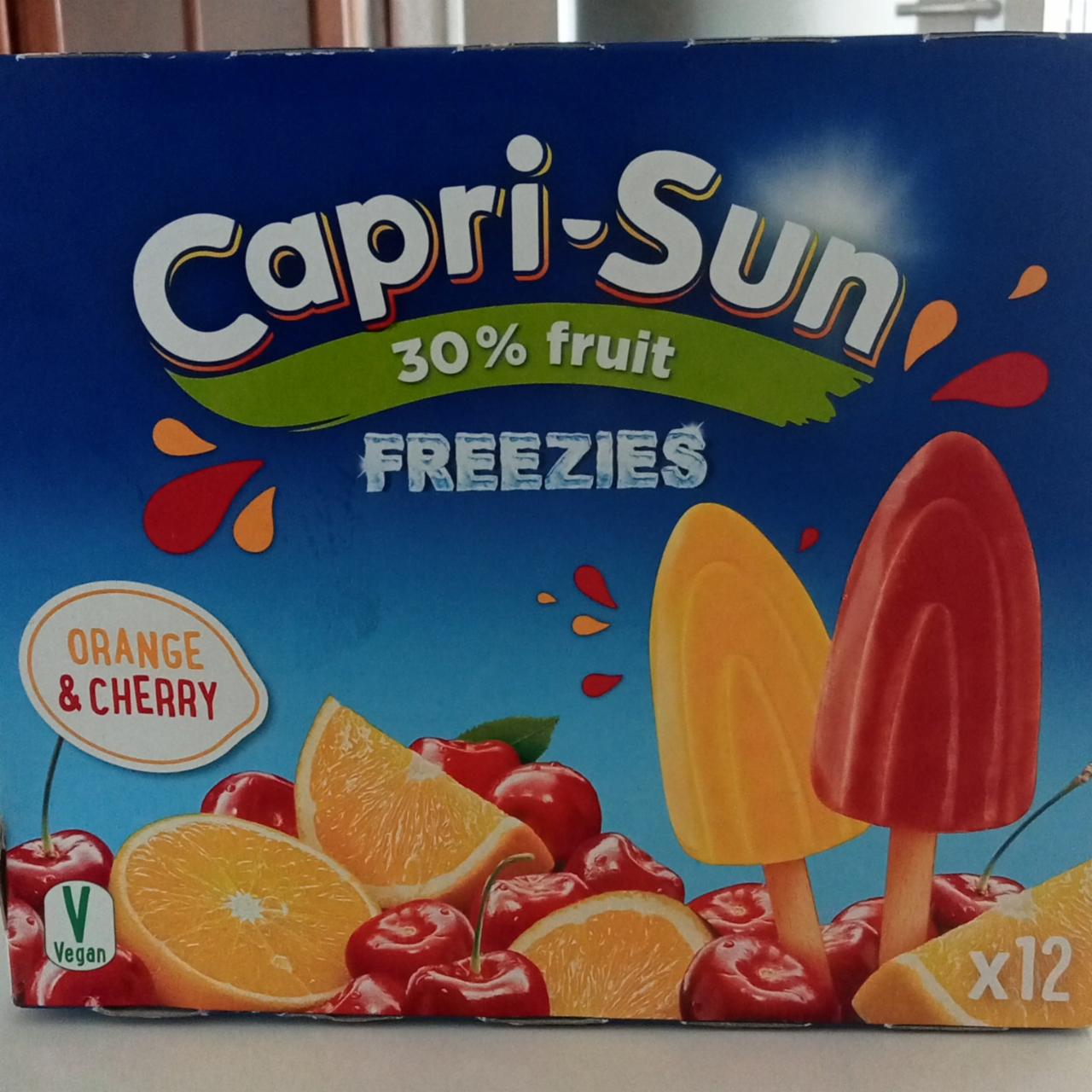 Фото - Морозиво зі смаком апельсину та вишні Capri-sun