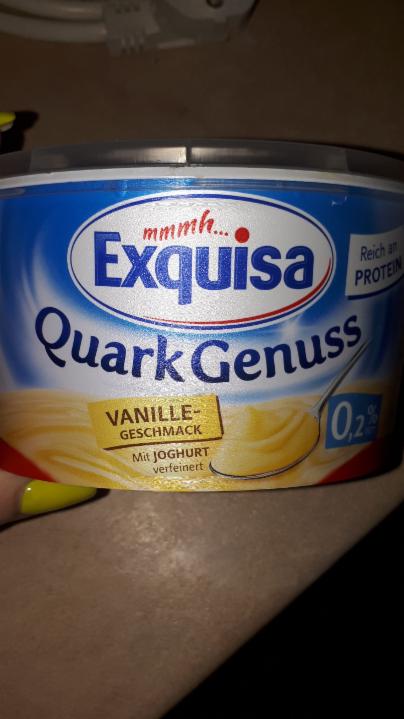 Фото - Quark Genuss 0,2%, Vanille - Exquisa