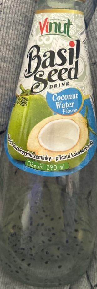 Фото - Nápoj basil seed coconut water Vinut