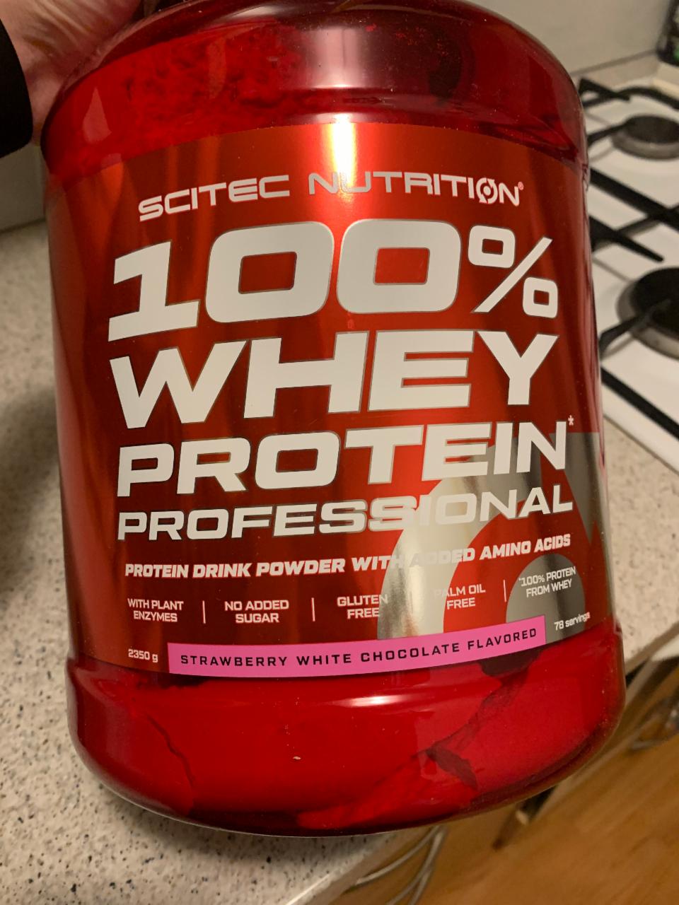 Фото - Протеїн зі смаком полуниця-білий шоколад Whey Protein Professional Scitec Nutrition