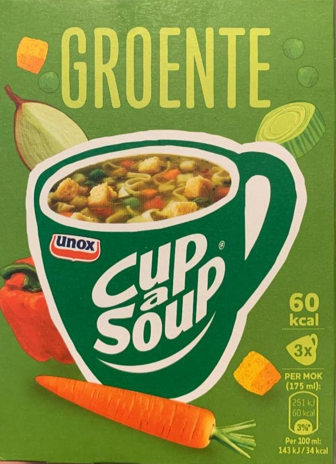 Фото - Овочевий суп Cup-A-Soup Unox